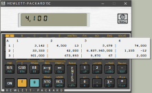 HP-15C Windows 10 matrix A